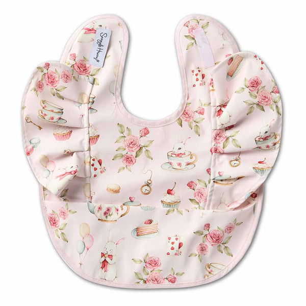 Snuggle Hunny Snuggle Bib Frill - Alice's Tea Party