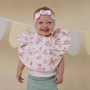 Snuggle Hunny Snuggle Bib Frill - Alice's Tea Party
