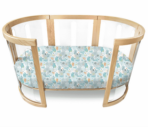 Amani Bebe Oval Fitted Sheet – Paint