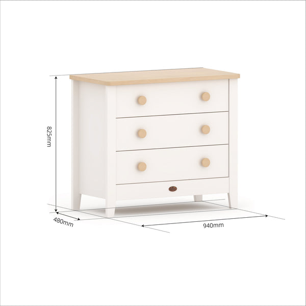 Boori Universal 3 Drawer Chest V25