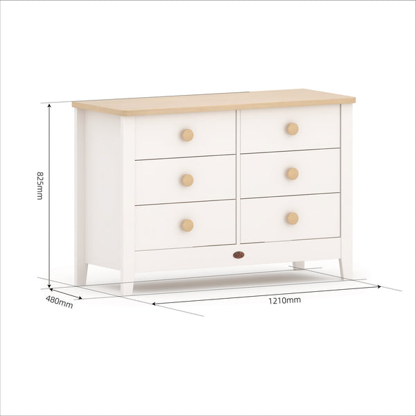 Boori Universal 6 Drawer Chest V25