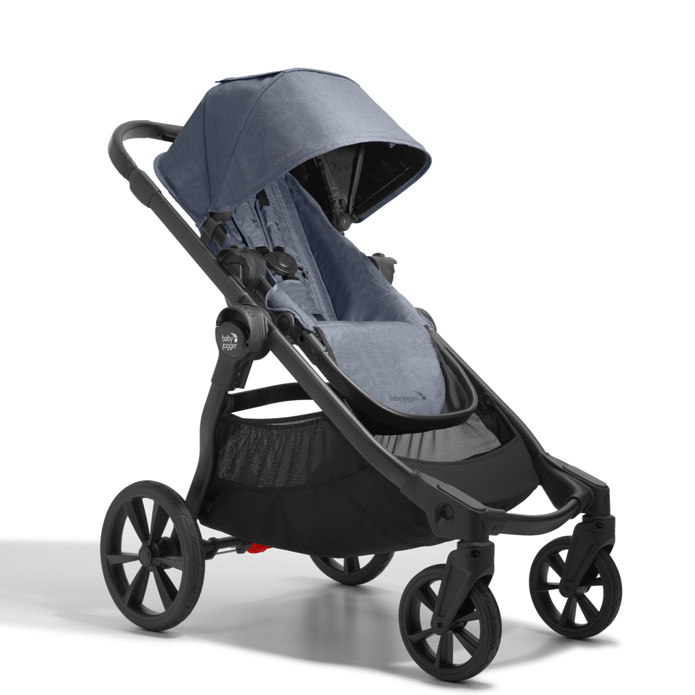 Baby Jogger City Select 2 + Second Seat (Peacoat Blue) - Ex Display