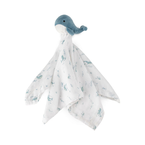 Little Bamboo Baby Comforter / Security Blanket - Wally the Whale