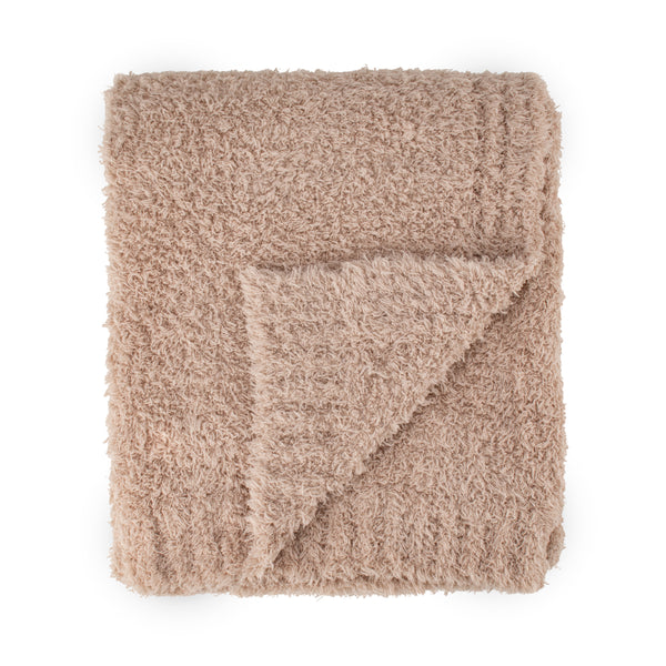 Little Bamboo Marshmallow Soft Pique Blanket - Oat Milk