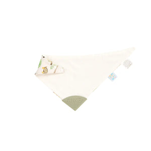 All4Ella Bandana Bib with Silicone Teether