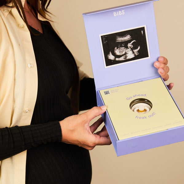 BIBS Gift Set Baby On The Way - Ivory