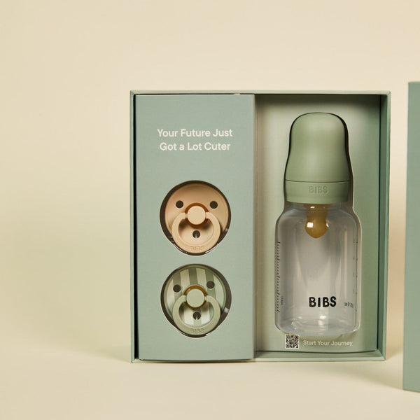 BIBS Gift Set Baby Sprinkle - Sage