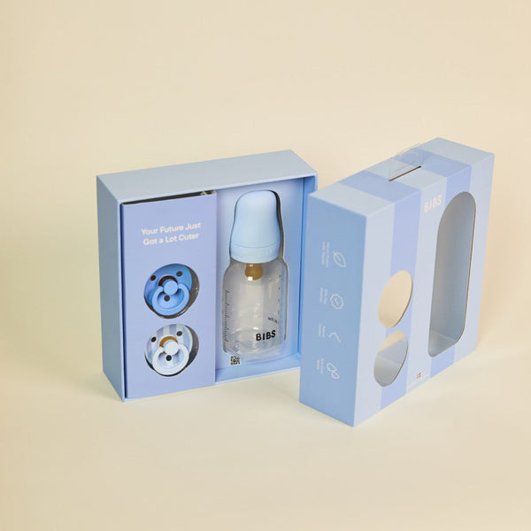 BIBS Gift Set Baby Sprinkle - Baby Blue