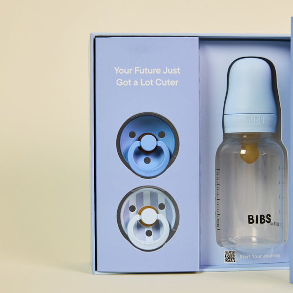 BIBS Gift Set Baby Sprinkle - Baby Blue