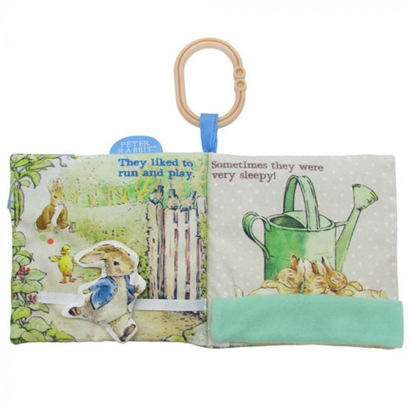 Peter Rabbit Once Upon a Time Soft Book - Blue