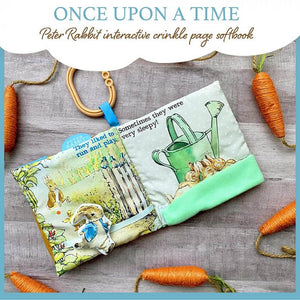 Peter Rabbit Once Upon a Time Soft Book - Blue