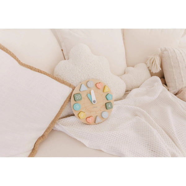 Bubble Wooden Clock