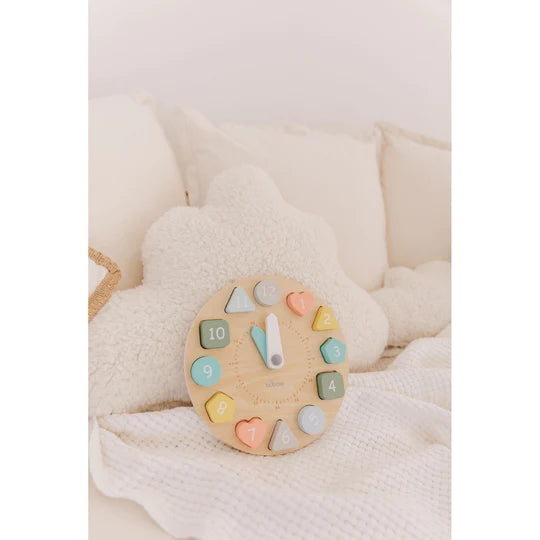 Bubble Wooden Clock