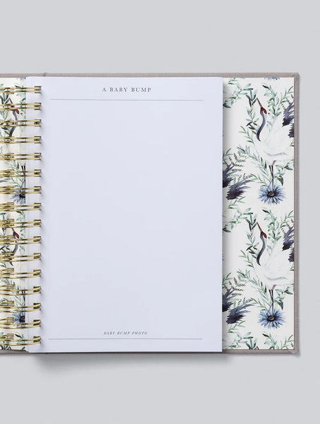 Write To Me: Bump - My Pregnancy Journal (Light Grey)