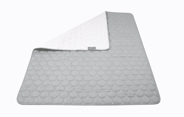 Babyhood Pop Up Play Pen and Play Mat Grey Package