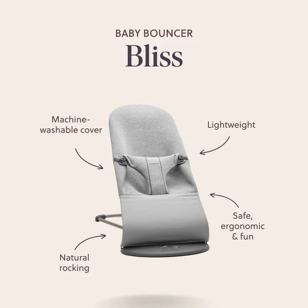 BabyBjorn Bouncer Bliss - Woven Melange