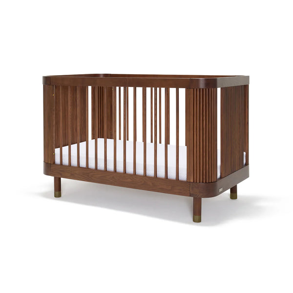 BabyRest Juno Cot - Walnut