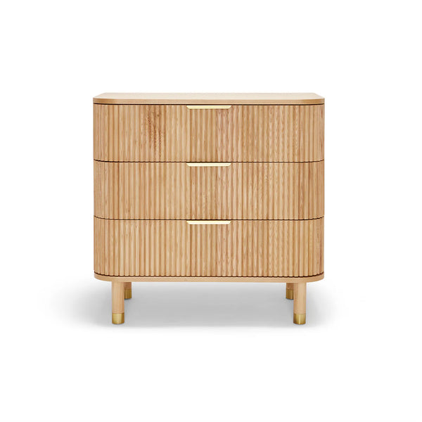 BabyRest Juno Chest 3 Drawer - Ash
