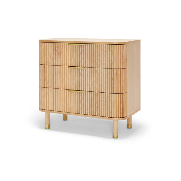 BabyRest Juno Chest 3 Drawer - Ash