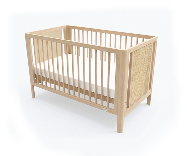 Babyhood Aliya Rattan Cot