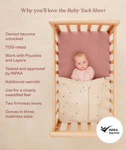 Ergopouch HugMe Blanket Bedside Sleeper (1.0 & 2.5 TOG) - Rose