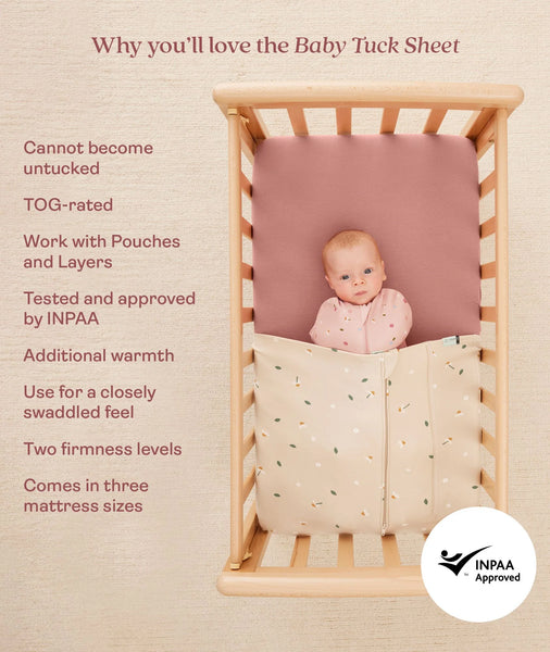Ergopouch HugMe Blanket 1.0 & 2.5 TOG Rose - Cot
