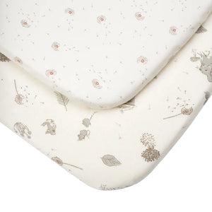 Il Tutto CoZee Bassinet Fitted Sheet Twin Pack - Cocoon