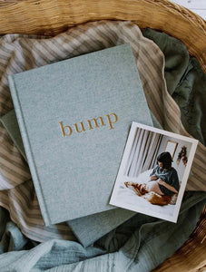 Write To Me - Bump Pregnancy Journal - Seafoam