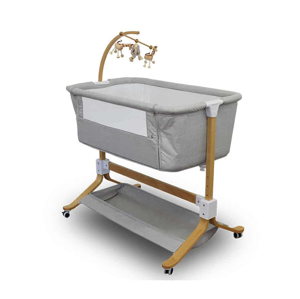 Kaylula Co Sleeper Cradle - Grey