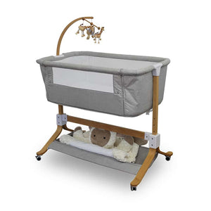 Kaylula Co Sleeper Cradle - Grey