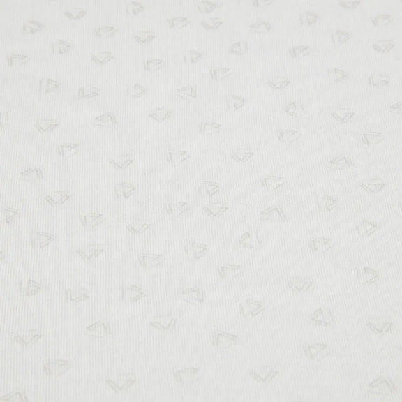 Il Tutto CoZee Bassinet Fitted Sheet Twin Pack - Grey Cloud
