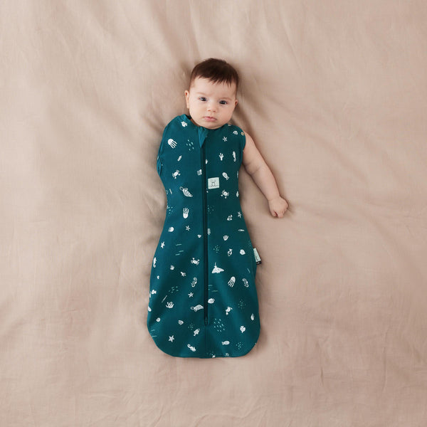 ErgoPouch Cocoon Swaddle Bag 1 Tog - Ocean