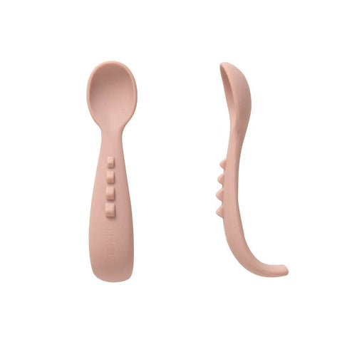 All4Ella Comfy Grip Silicone Spoons 2pk