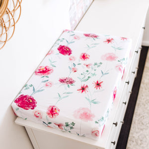 Snuggle Hunny Fitted Bassinet Sheet/Change Mat Cover - Wanderlust