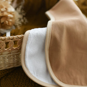 Luna's Treasures Camel Muslin Burp Cloth