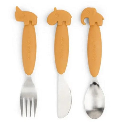 Done by Deer Yummy Plus Easy Grip Cutlery