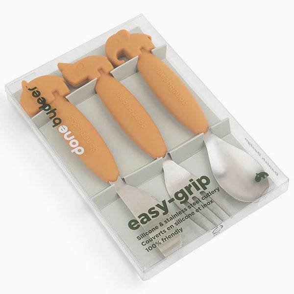Done by Deer Yummy Plus Easy Grip Cutlery