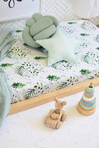 Snuggle Hunny Organic Fitted Cot Sheet - Enchanted