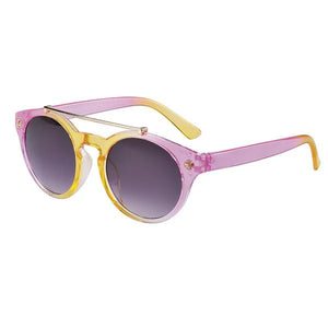 Frankie Ray Sunglasses 1-3y - Ava Pink Yellow Ombre