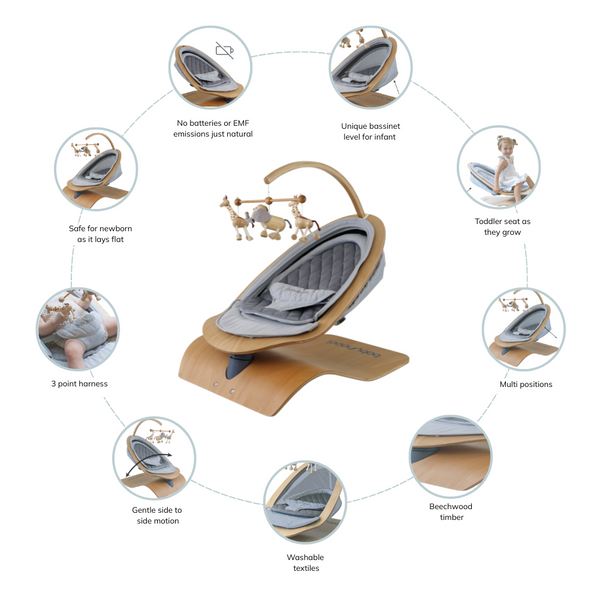 Kaylula Petal Swing - Ivory