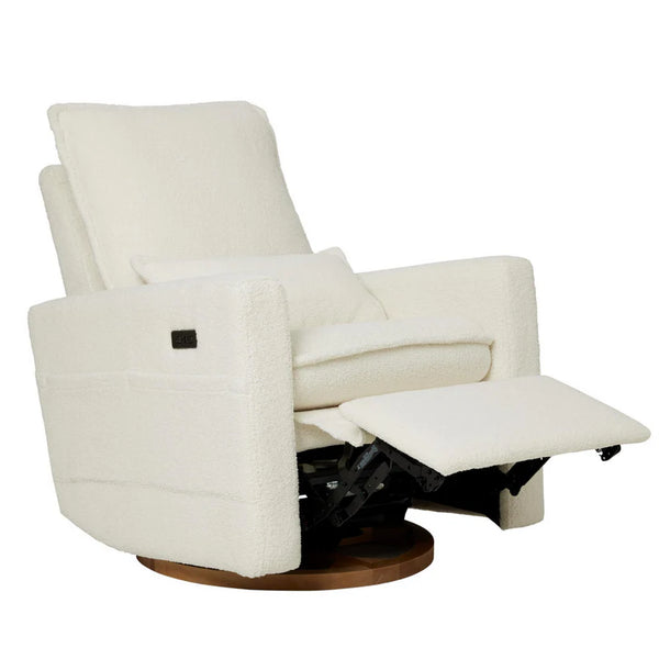 iL Tutto Frankie Electric Recliner Glider Nursery Chair - Coconut Teddy