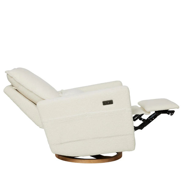 iL Tutto Frankie Electric Recliner Glider Nursery Chair - Coconut Teddy