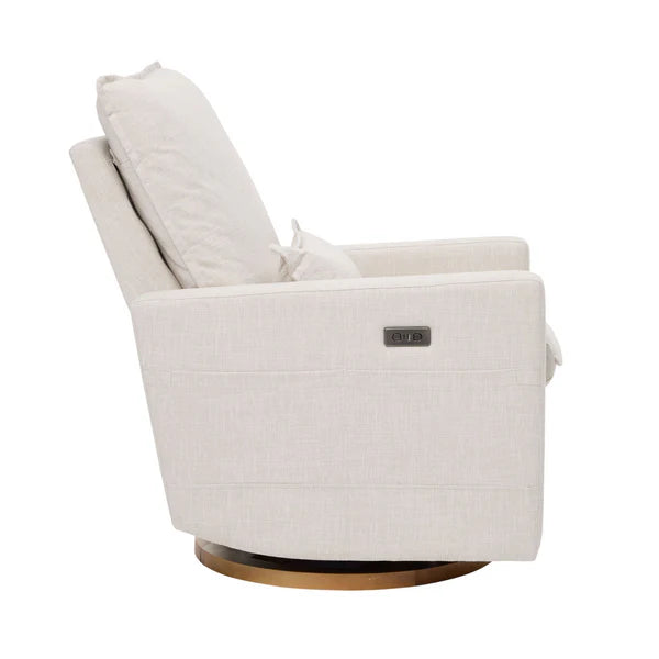 iL Tutto Frankie Electric Recliner Glider Nursery Chair - Egg Shell