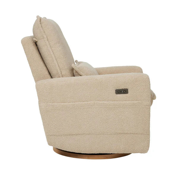 iL Tutto Frankie Electric Recliner Glider Nursery Chair - Taupe Teddy