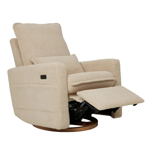 iL Tutto Frankie Electric Recliner Glider Nursery Chair - Taupe Teddy