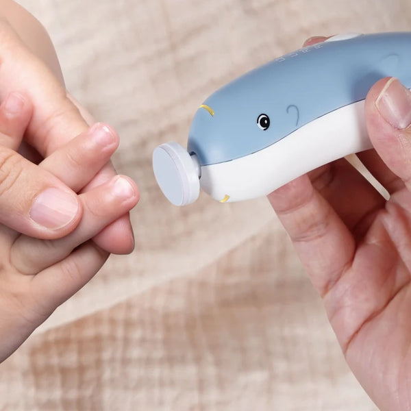 Haakaa Friendly Whale Nail Care Set - Harbour Blue