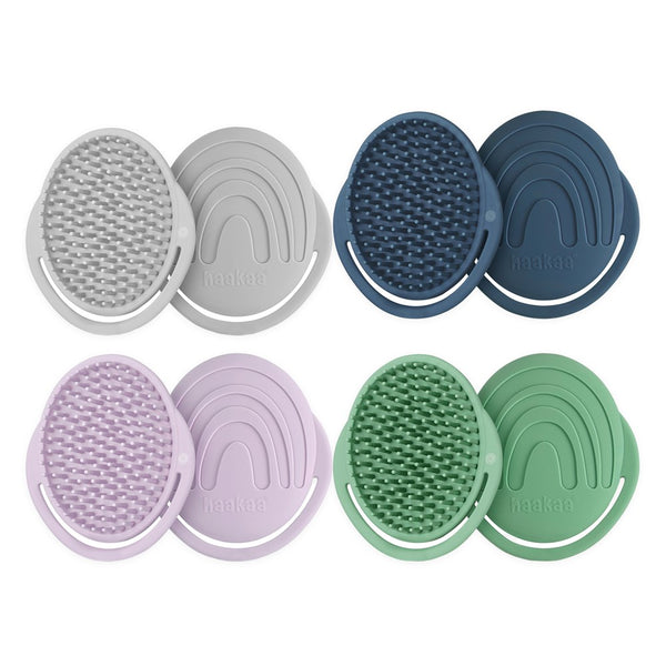 Haakaa Rainbow Silicone Shampoo Brush