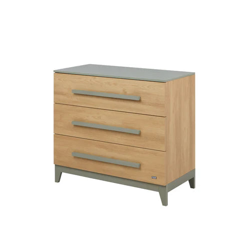 Il Tutto Hallee Chest Changer - Sage Weave & Golden Oak