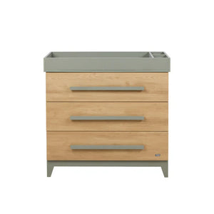 Il Tutto Hallee Chest Changer - Sage Weave & Golden Oak