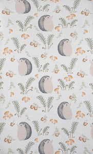 Cocoon Fitted Bassinet Sheet - Hedgehog